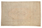 6x10 Vintage Distressed Oushak Carpet