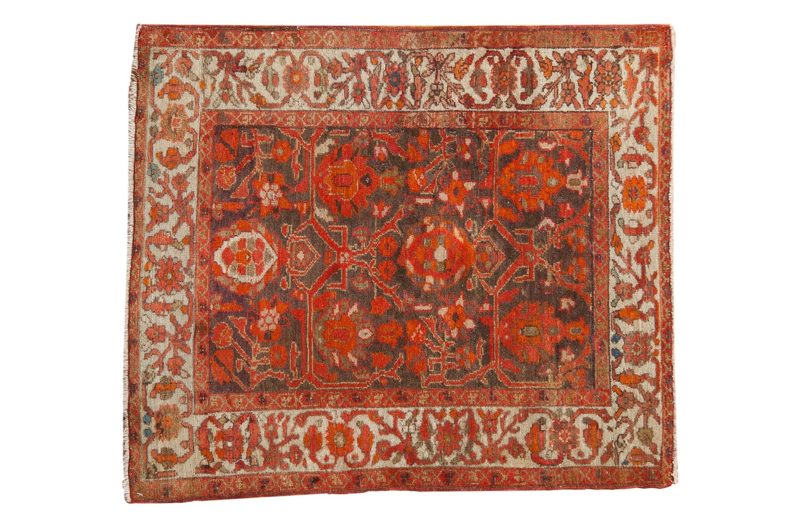 2.5x3 Antique Fragment Malayer Square Rug