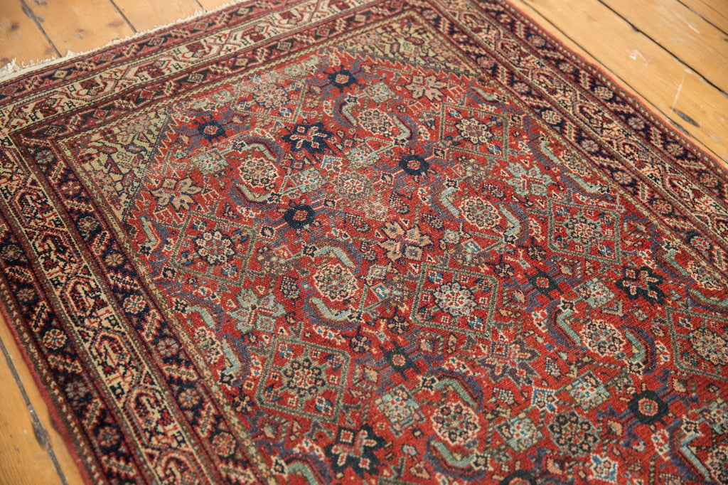 3.5x15 Antique Malayer Rug Runner