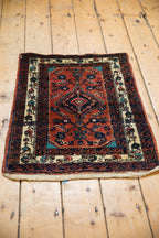 2x2.5 Vintage Engelas Square Rug Mat