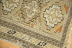 2x2.5 Antique Caucasian Square Rug Mat