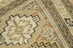 2x2.5 Antique Caucasian Square Rug Mat