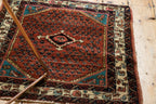 2x2.5 Vintage Engelas Square Rug Mat