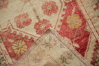 2.5x11 Vintage Distressed Oushak Rug Runner
