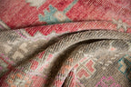 4.5x9.5 Vintage Distressed Oushak Rug Runner