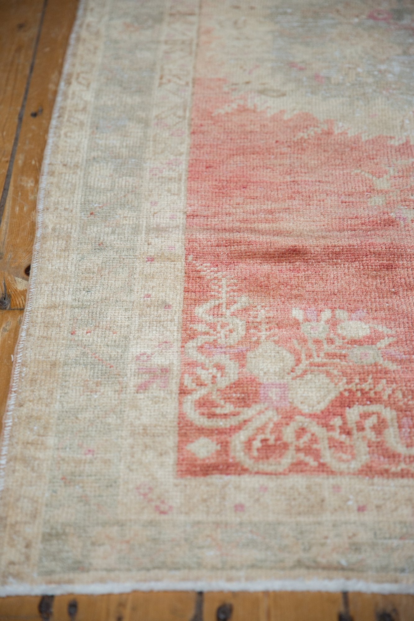 3.5x6.5 Vintage Distressed Oushak Rug