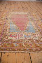 3.5x6 Vintage Distressed Oushak Rug