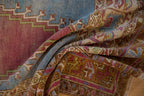 3.5x6 Vintage Distressed Oushak Rug
