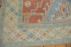 6x10 Vintage Distressed Oushak Carpet