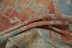 6x10 Vintage Distressed Oushak Carpet
