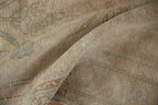 3.5x10.5 Vintage Distressed Oushak Rug Runner