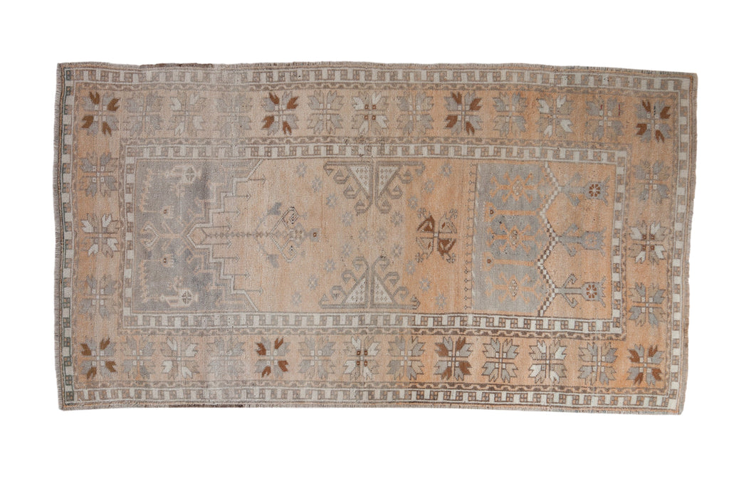 3.5x6 Vintage Distressed Oushak Rug