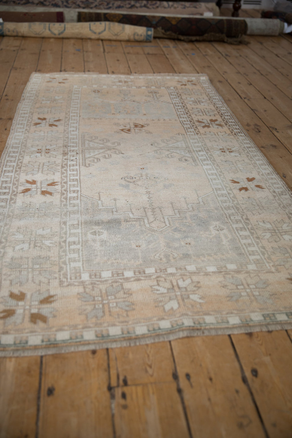 3.5x6 Vintage Distressed Oushak Rug