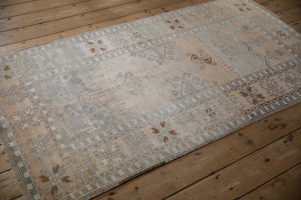 3.5x6 Vintage Distressed Oushak Rug