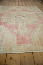 4.5x7 Vintage Distressed Oushak Rug