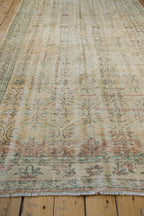 5.5x9 Vintage Distressed Oushak Carpet