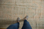 6x9.5 Vintage Distressed Oushak Carpet