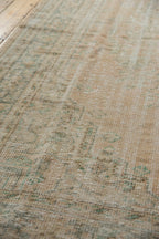 6x9.5 Vintage Distressed Oushak Carpet