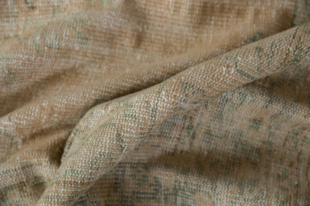 6x9.5 Vintage Distressed Oushak Carpet