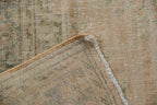 6x9.5 Vintage Distressed Oushak Carpet