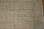 6x9.5 Vintage Distressed Oushak Carpet