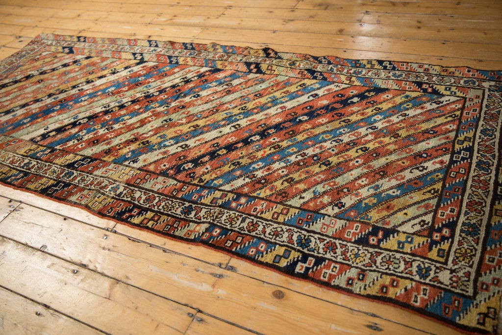 3.5x8.5 Antique Kurdish Rug Runner