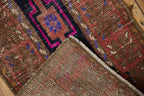 2x3.5 Vintage Distressed Oushak Rug