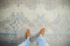 6.5x9 Vintage Distressed Oushak Carpet