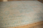 6.5x10 Vintage Distressed Oushak Carpet