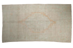 5x9.5 Vintage Distressed Oushak Carpet