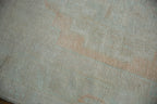 5x9.5 Vintage Distressed Oushak Carpet