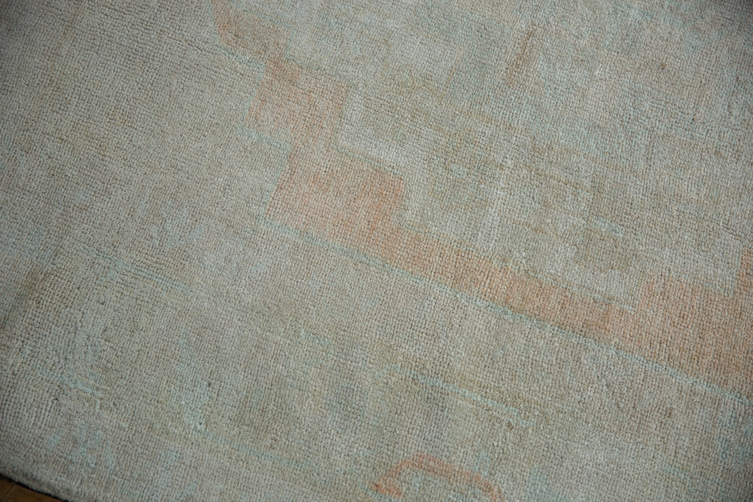 5x9.5 Vintage Distressed Oushak Carpet