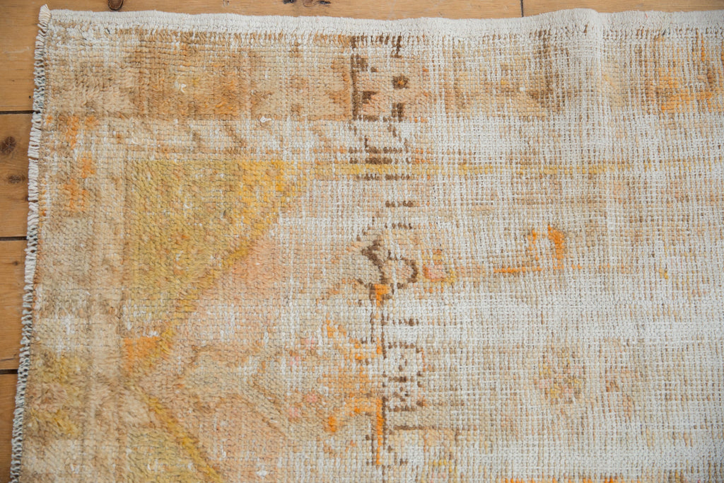 2.5x4 Vintage Distressed Oushak Rug