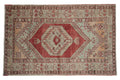 3.5x6 Vintage Distressed Oushak Rug