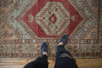 3.5x6 Vintage Distressed Oushak Rug