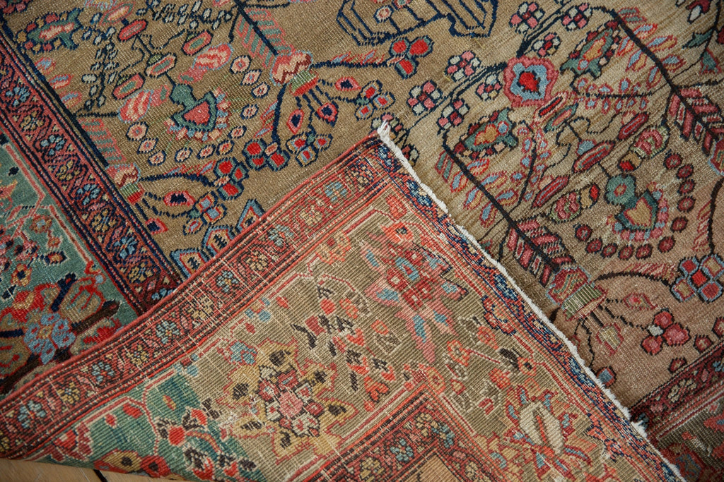 4x6.5 Antique Farahan Sarouk Rug