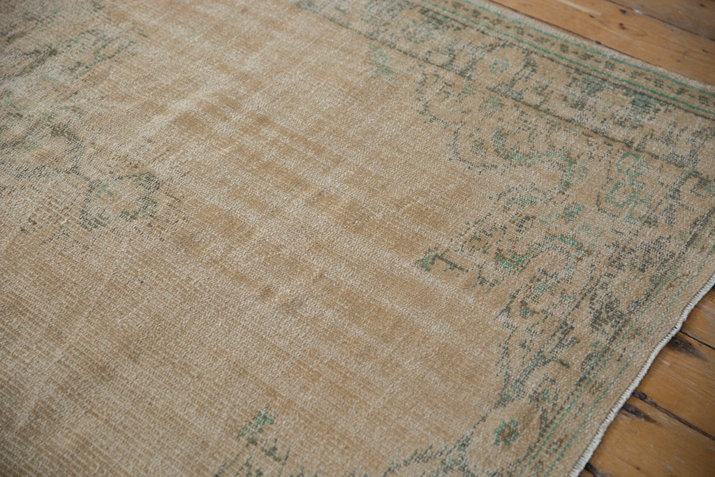 5.5x8.5 Vintage Distressed Oushak Carpet
