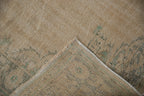 5.5x8.5 Vintage Distressed Oushak Carpet