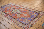 3x6 Vintage Distressed Oushak Rug Runner