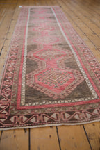 2.5x10 Vintage Distressed Oushak Rug Runner