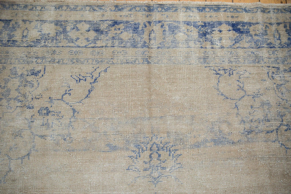 7.5x10 Vintage Distressed Oushak Carpet