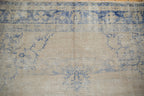 7.5x10 Vintage Distressed Oushak Carpet