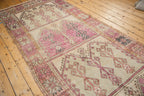 4.5x11.5 Vintage Distressed Oushak Rug Runner