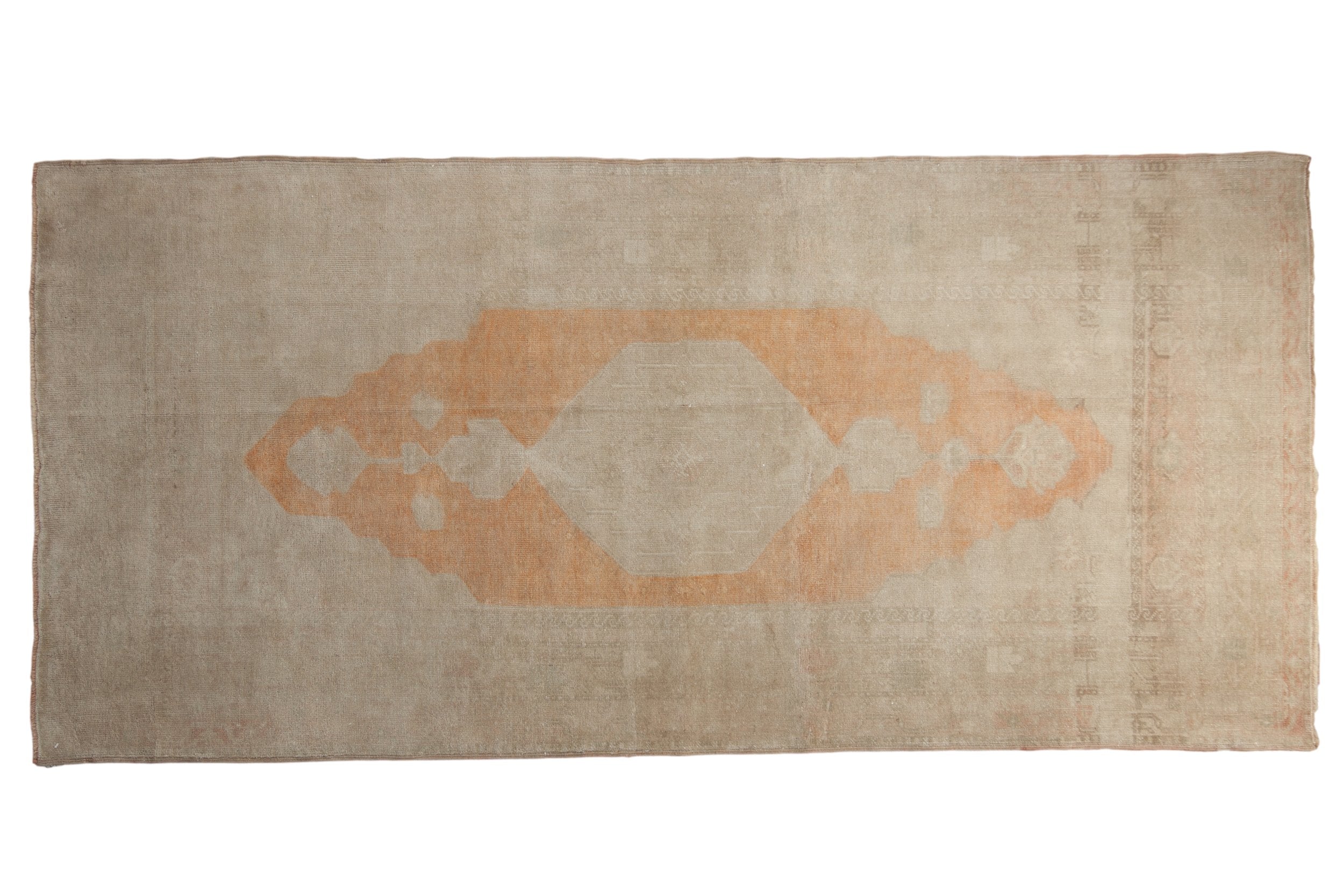 4x8.5 Vintage Distressed Oushak Rug Runner
