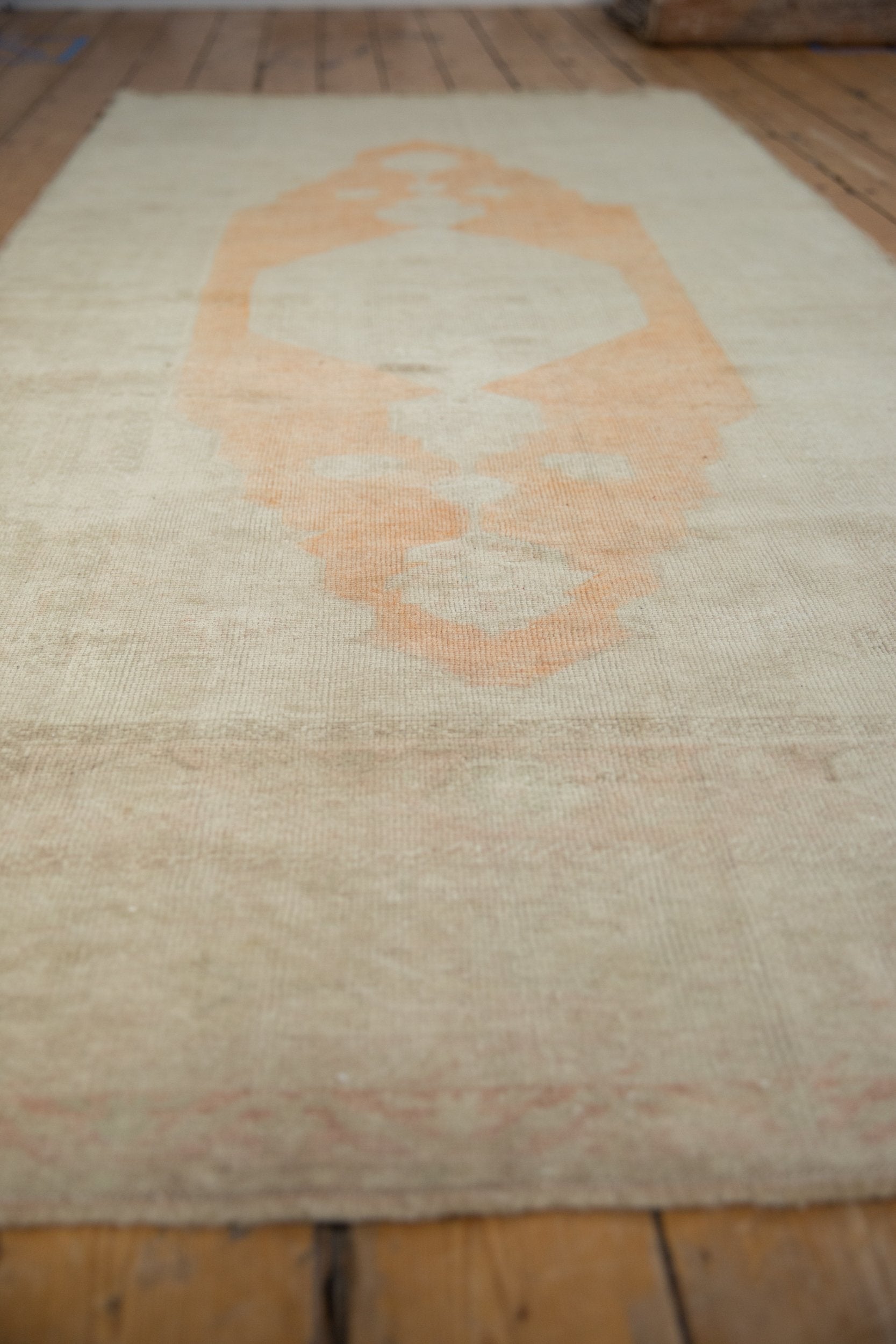 4x8.5 Vintage Distressed Oushak Rug Runner