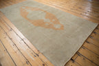4x8.5 Vintage Distressed Oushak Rug Runner