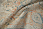 6.5x9.5 Vintage Distressed Turkish Bakhtiari Design Carpet