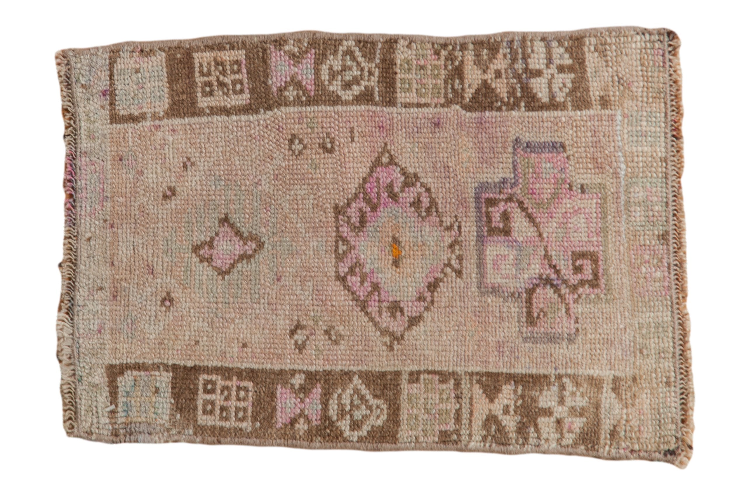1.5x2 Vintage Distressed Kars Square Rug Mat