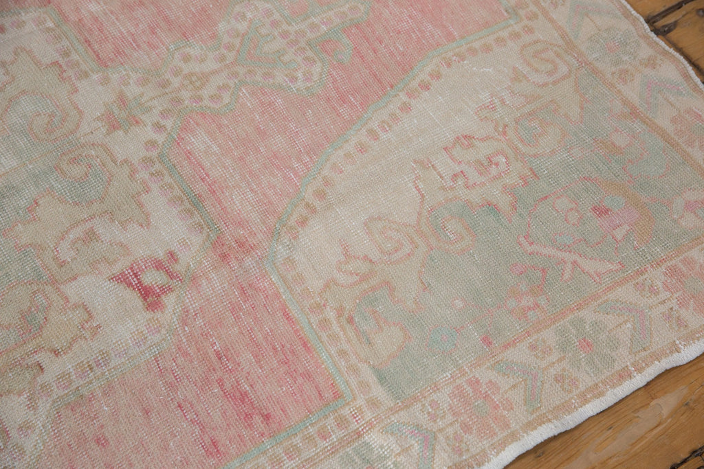 4.5x8 Vintage Distressed Oushak Rug Runner