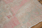 4.5x8 Vintage Distressed Oushak Rug Runner